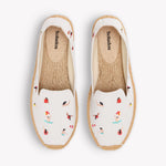 Women's Smoking Espadrille | Embroidery | Swimmers - Oasis White - Women's Espadrilles - Swimmers - Oasis White - Soludos -