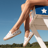 Women's Smoking Espadrille | Embroidery | Swimmers - Oasis White - Women's Espadrilles - Swimmers - Oasis White - Soludos -