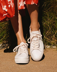 The Ibiza Platform - Classic - Oasis White - Women's - Women's Sneakers - Oasis White - Soludos - 