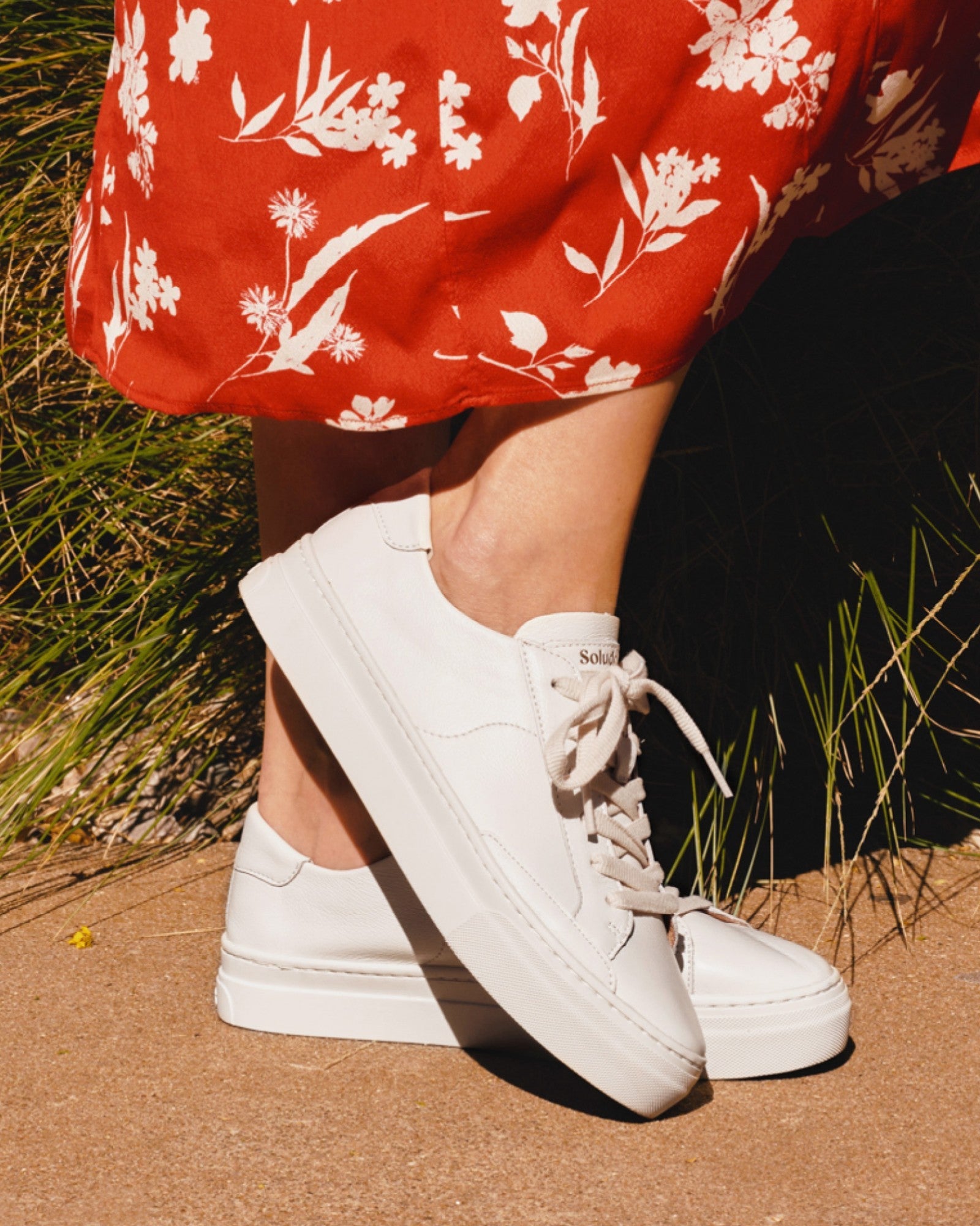 The Ibiza Platform - Classic - Oasis White - Women's - Women's Sneakers - Oasis White - Soludos - 