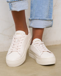 The Ibiza Platform - Classic - Oasis White - Women's - Women's Sneakers - Oasis White - Soludos - 