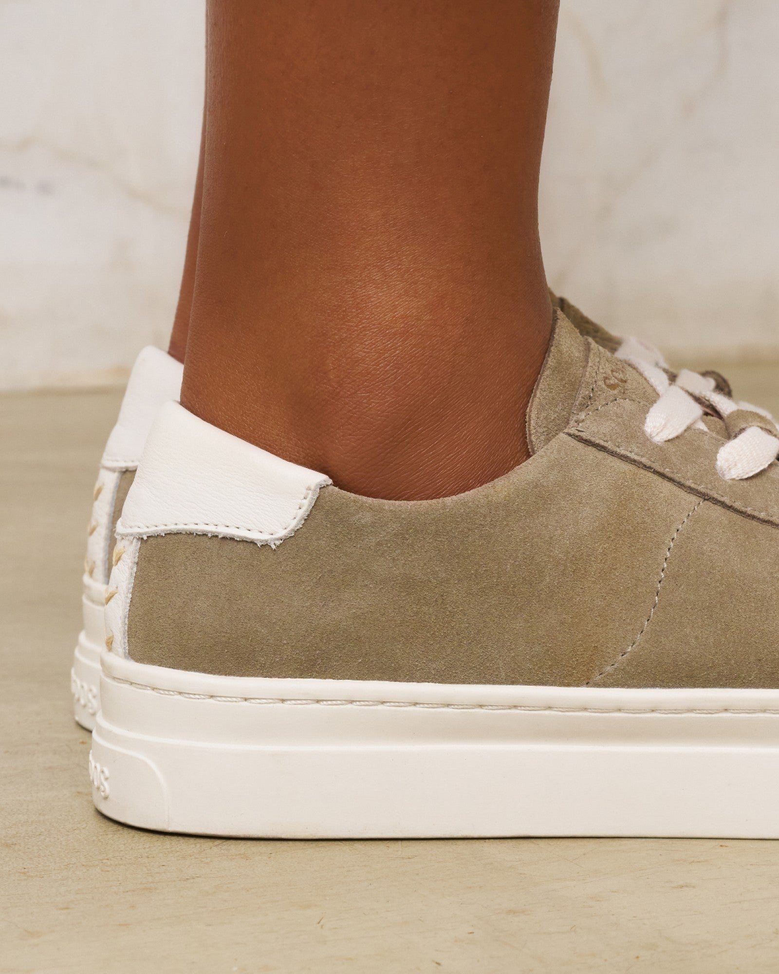 The Ibiza Platform - Suede - Sage Green - Women's - Women's Sneakers - Sage Green - Soludos - 