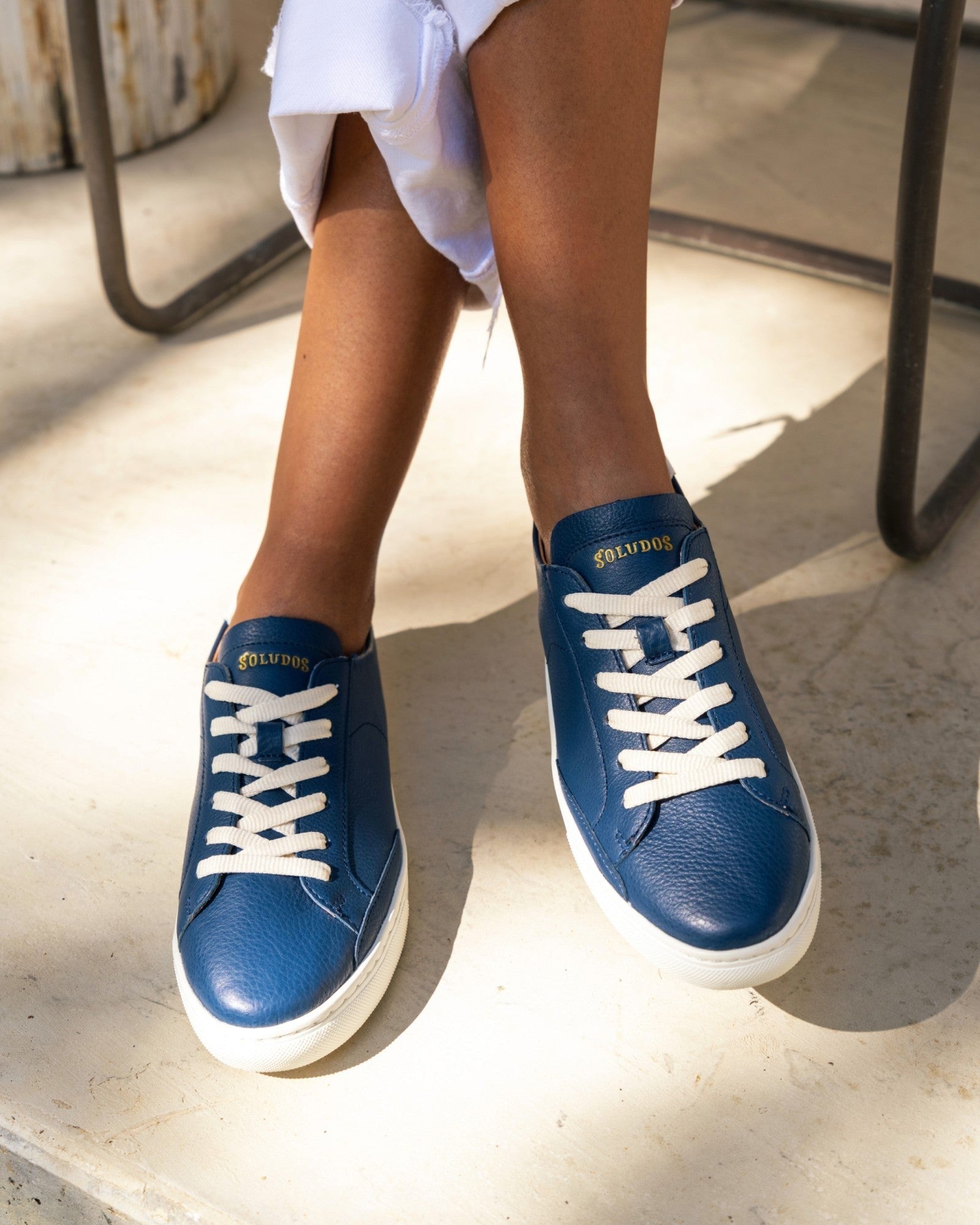 The Original Ibiza - Classic - Marine Blue - Women's - Women's Sneakers - Marine Blue - Soludos - 