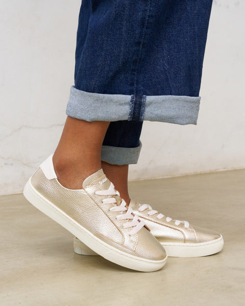 The Original Ibiza - Classic - Platinum | Women's Sneakers – Soludos