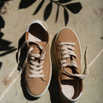 The Original Ibiza - Suede - Champagne Pink - Women's - Women's Sneakers - Champagne Pink - Soludos - 