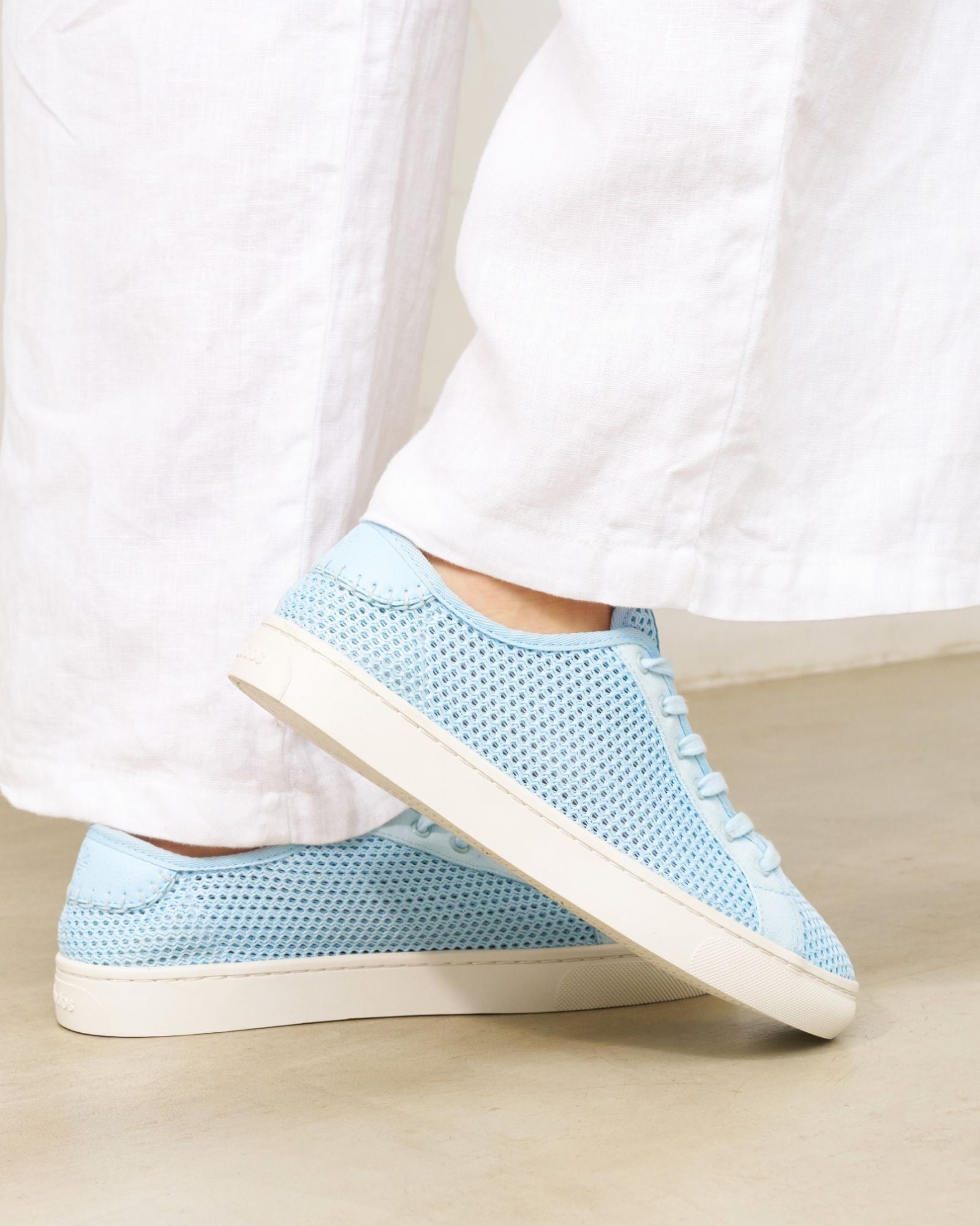 The Original Ibiza - Mesh - Azure Blue - Women's - Women's Sneakers - Azure Blue - Soludos - 