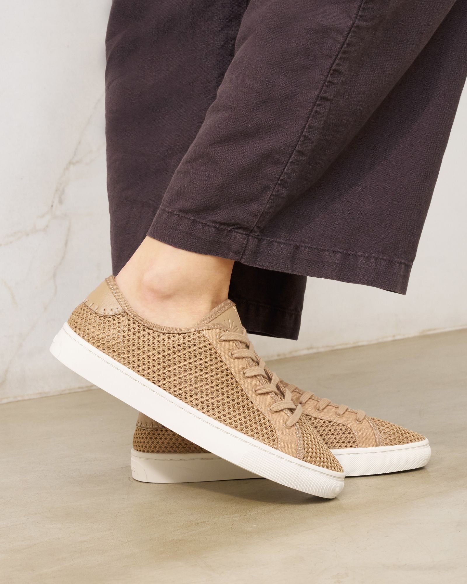 The Original Ibiza - Mesh - Prado Taupe - Women's - Women's Sneakers - Prado Taupe - Soludos - 