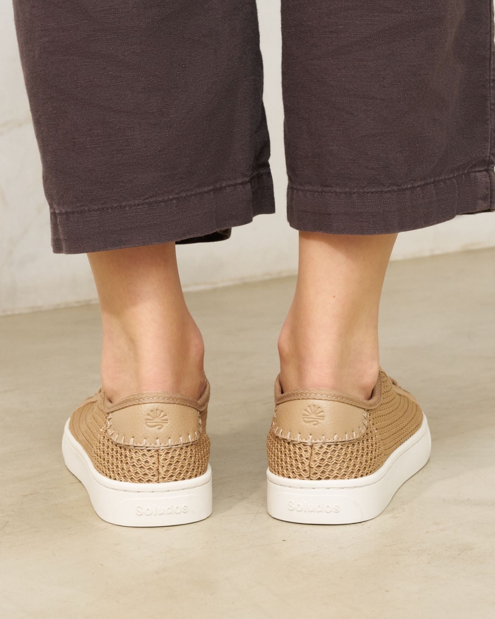 The Original Ibiza - Mesh - Prado Taupe - Women's - Women's Sneakers - Prado Taupe - Soludos - 