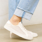 The Original Ibiza - Mesh - Sea Salt White - Women's - Women's Sneakers - Sea Salt White - Soludos - 