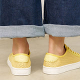 The Original Ibiza - Mesh - Canaria Yellow - Women's - Women's Sneakers - Canaria Yellow - Soludos - 
