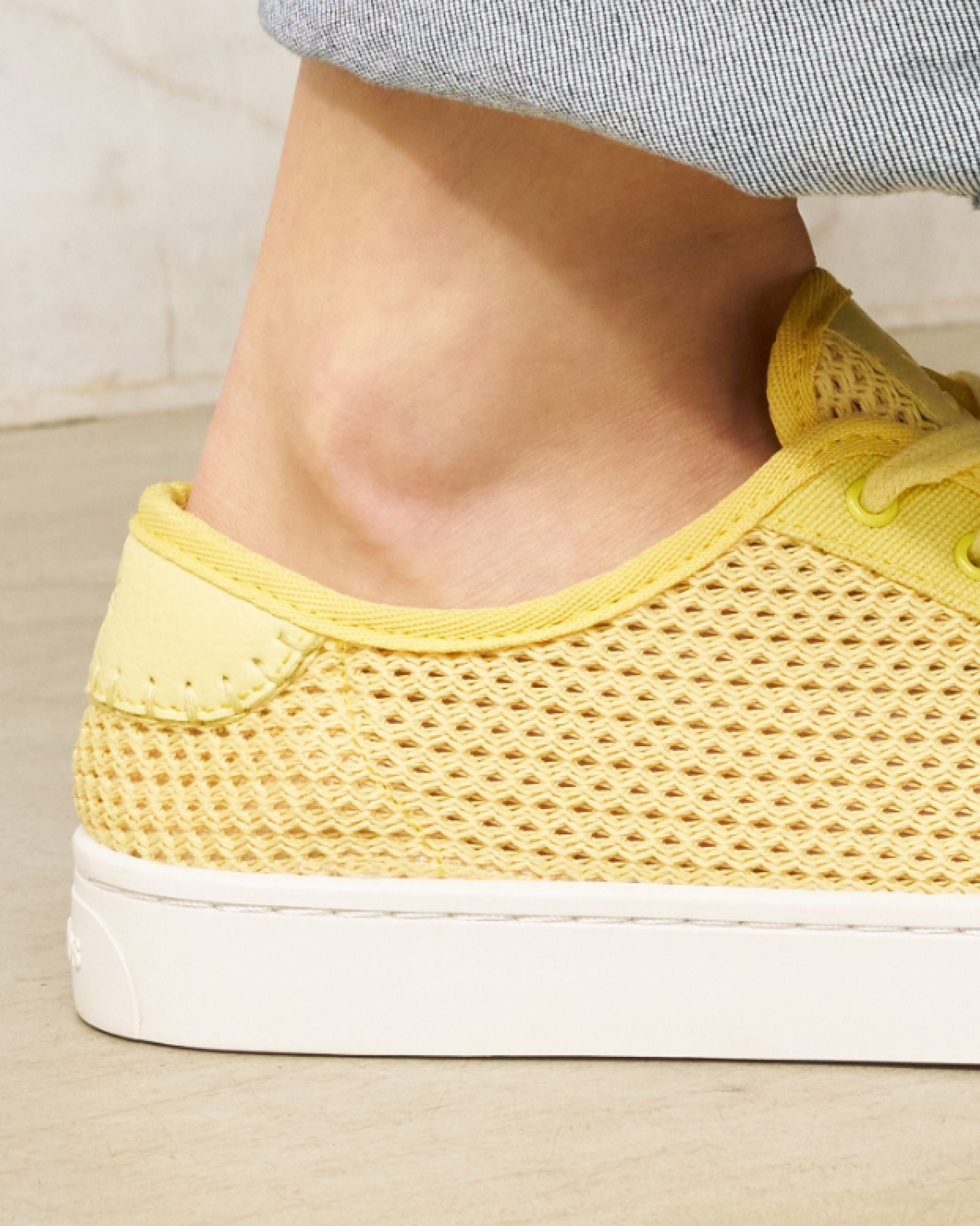 The Original Ibiza - Mesh - Canaria Yellow - Women's - Women's Sneakers - Canaria Yellow - Soludos - 