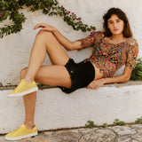 The Original Ibiza - Mesh - Canaria Yellow - Women's - Women's Sneakers - Canaria Yellow - Soludos - 