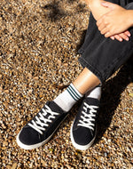 The Original Ibiza - Canvas - Noche Black - Women's - Women's Sneakers - Noche Black - Soludos - 