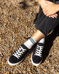 The Original Ibiza - Canvas - Noche Black - Women's - Women's Sneakers - Noche Black - Soludos - 