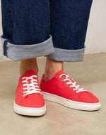 The Original Ibiza - Canvas - Cayenne Red - Women's - Women's Sneakers - Cayenne Red - Soludos - 