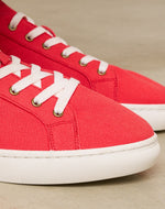 The Original Ibiza - Canvas - Cayenne Red - Women's - Women's Sneakers - Cayenne Red - Soludos - 
