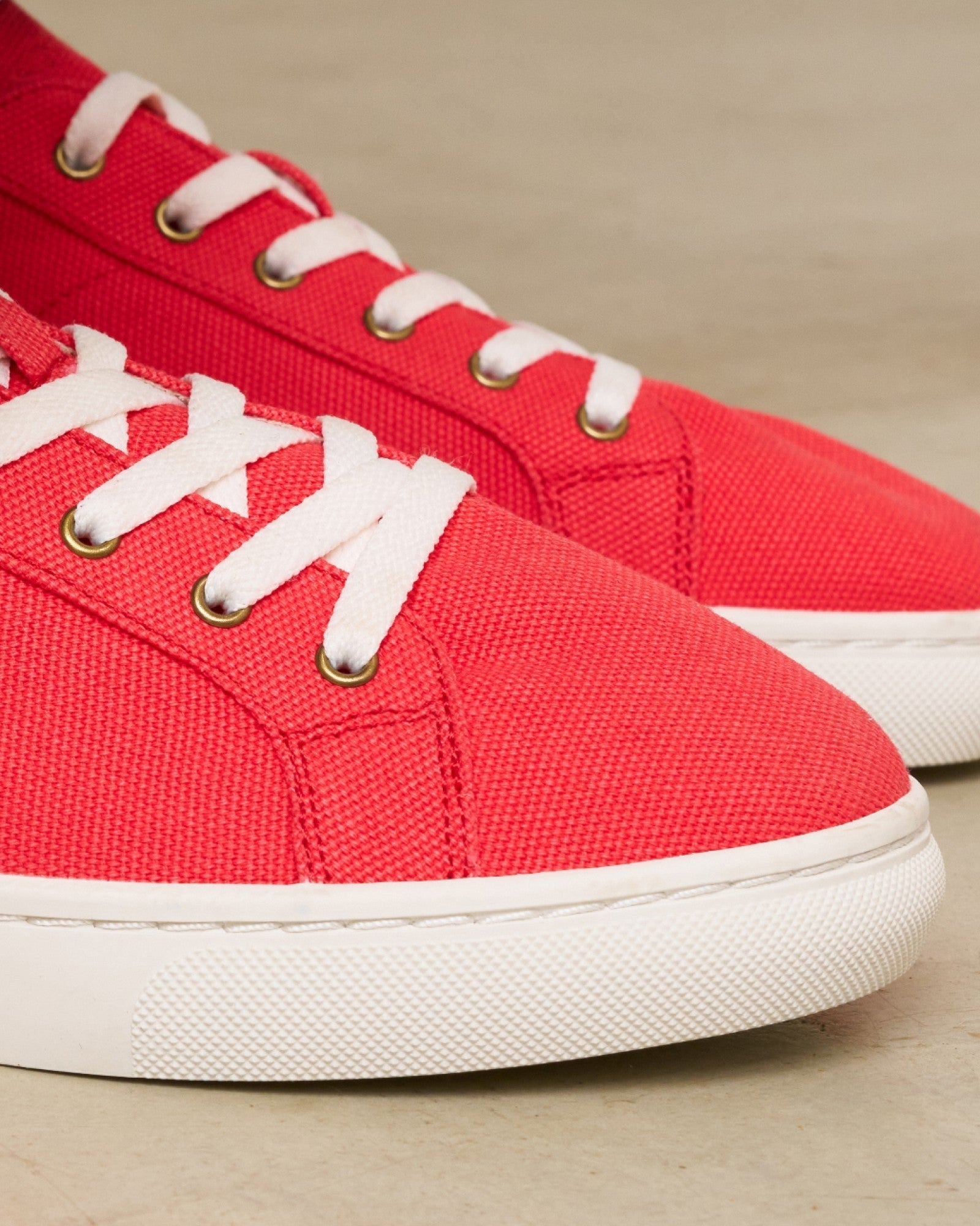 The Original Ibiza - Canvas - Cayenne Red - Women's - Women's Sneakers - Cayenne Red - Soludos - 