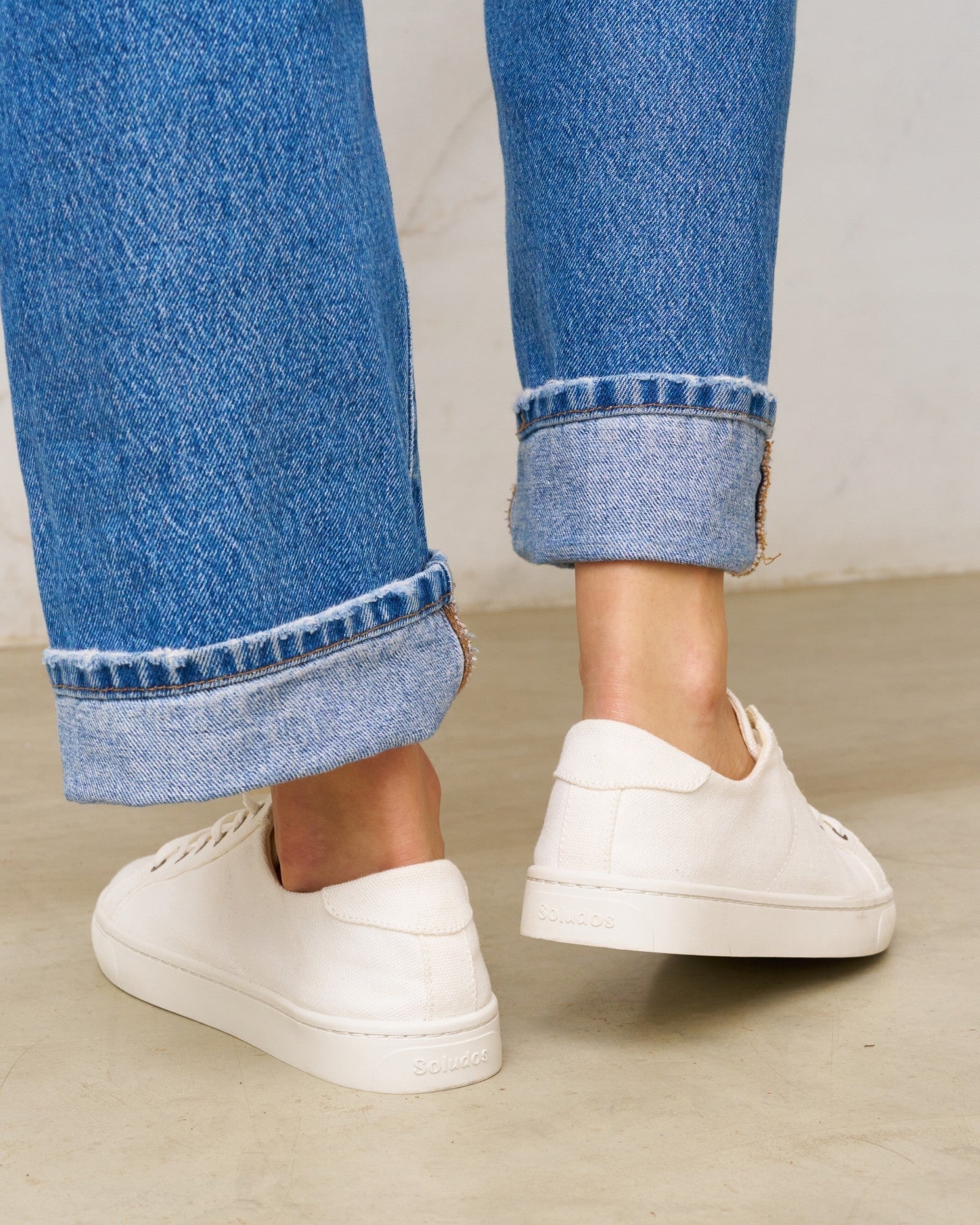 The Original Ibiza - Canvas - La Concha Ivory - Women's - Women's Sneakers - La Concha Ivory - Soludos - 