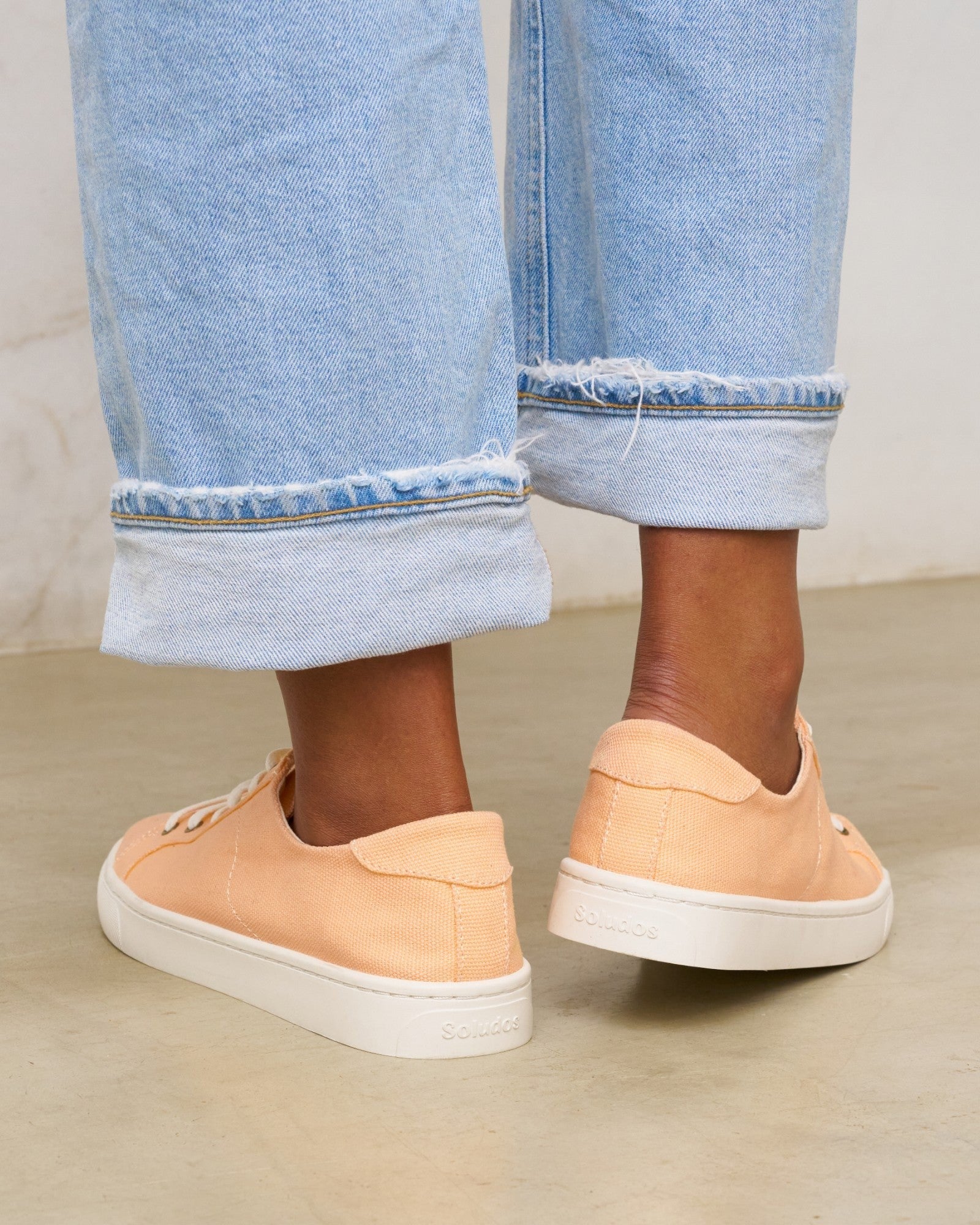 The Original Ibiza - Canvas - Peach Fuzz Orange - Women's - Women's Sneakers - Peach Fuzz Orange - Soludos - 