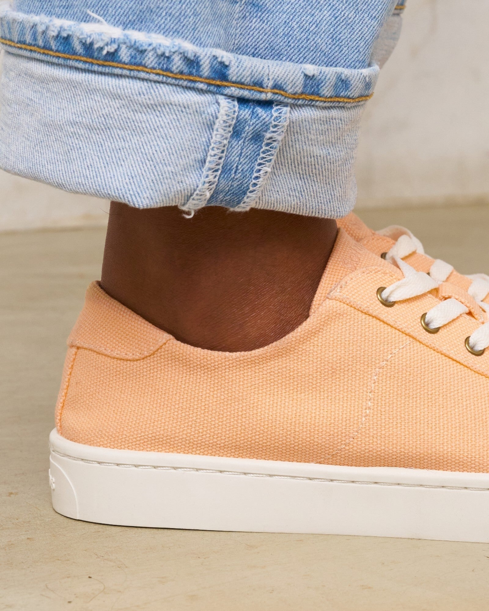 The Original Ibiza - Canvas - Peach Fuzz Orange - Women's - Women's Sneakers - Peach Fuzz Orange - Soludos - 