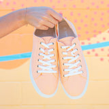 The Original Ibiza - Canvas - Peach Fuzz Orange - Women's - Women's Sneakers - Peach Fuzz Orange - Soludos - 