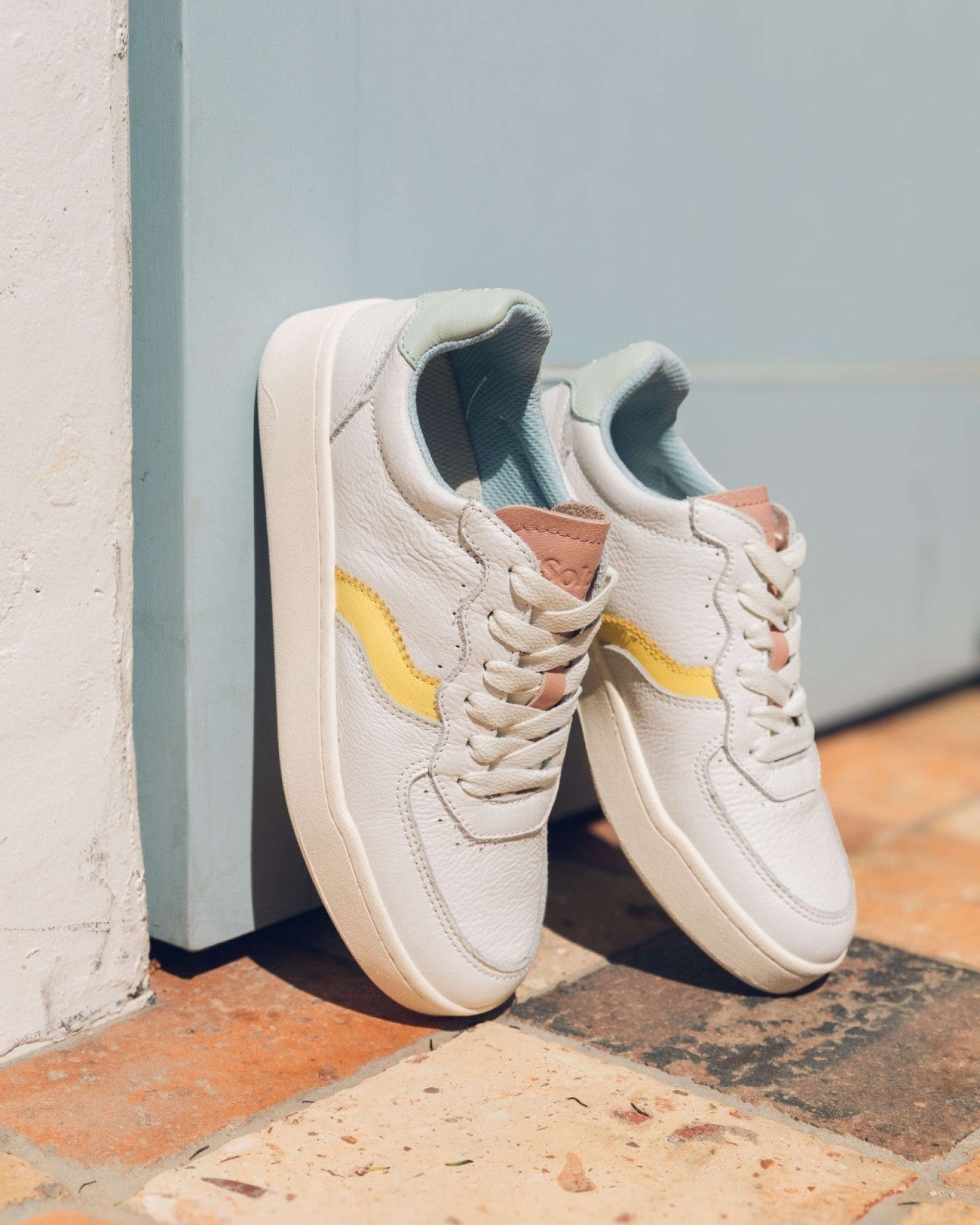 The Roma - Classic - White / Pastels - Women's - Women's Sneakers - White / Pastels - Soludos - 