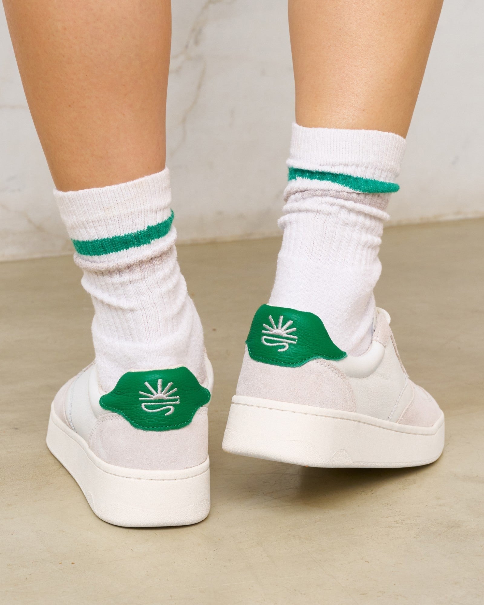 The Roma - Classic - Kelly Green - Women's - Women's Sneakers - Kelly Green - Soludos - 