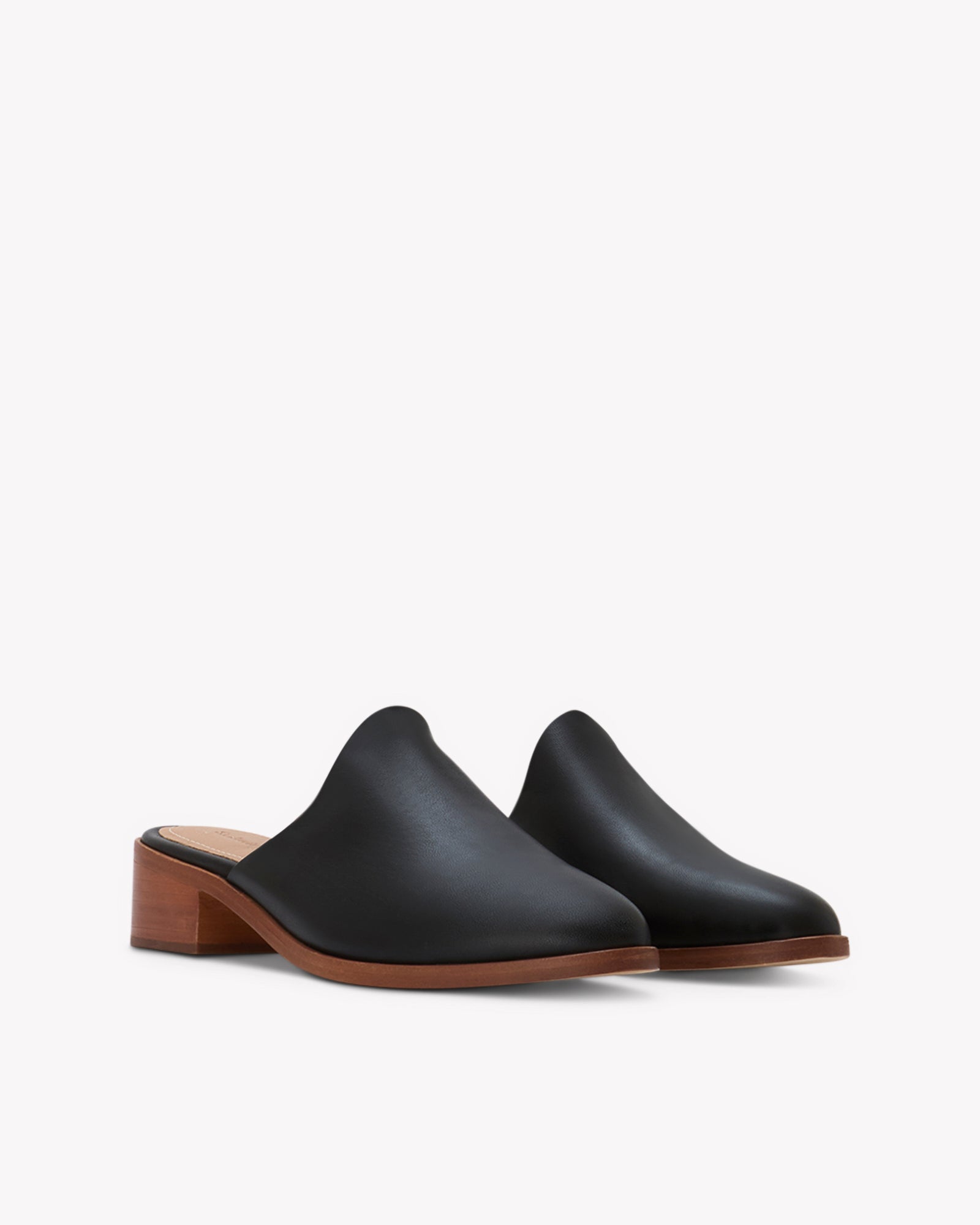 The Venetian Mule - Leather - Black - Women's