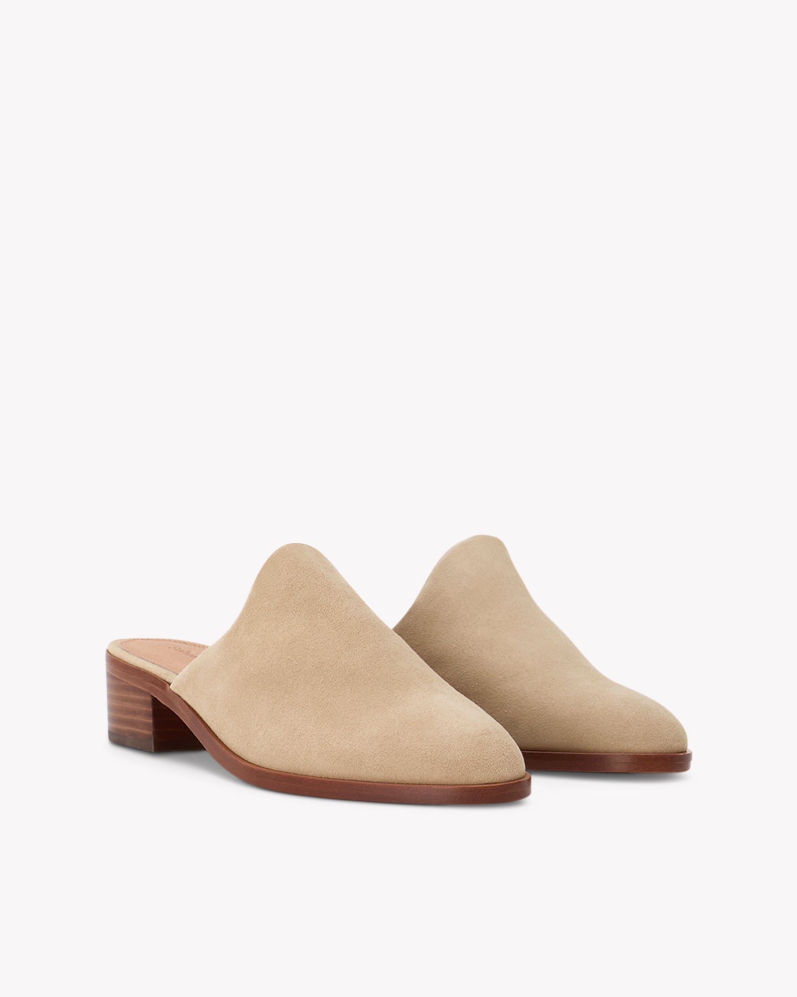 The Venetian Mule - Suede - Sand - Women's