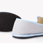 Women's Venetian Flat | Woven Color | Powdered Blue - Womens All Weather Flats - Powdered Blue - Soludos - 