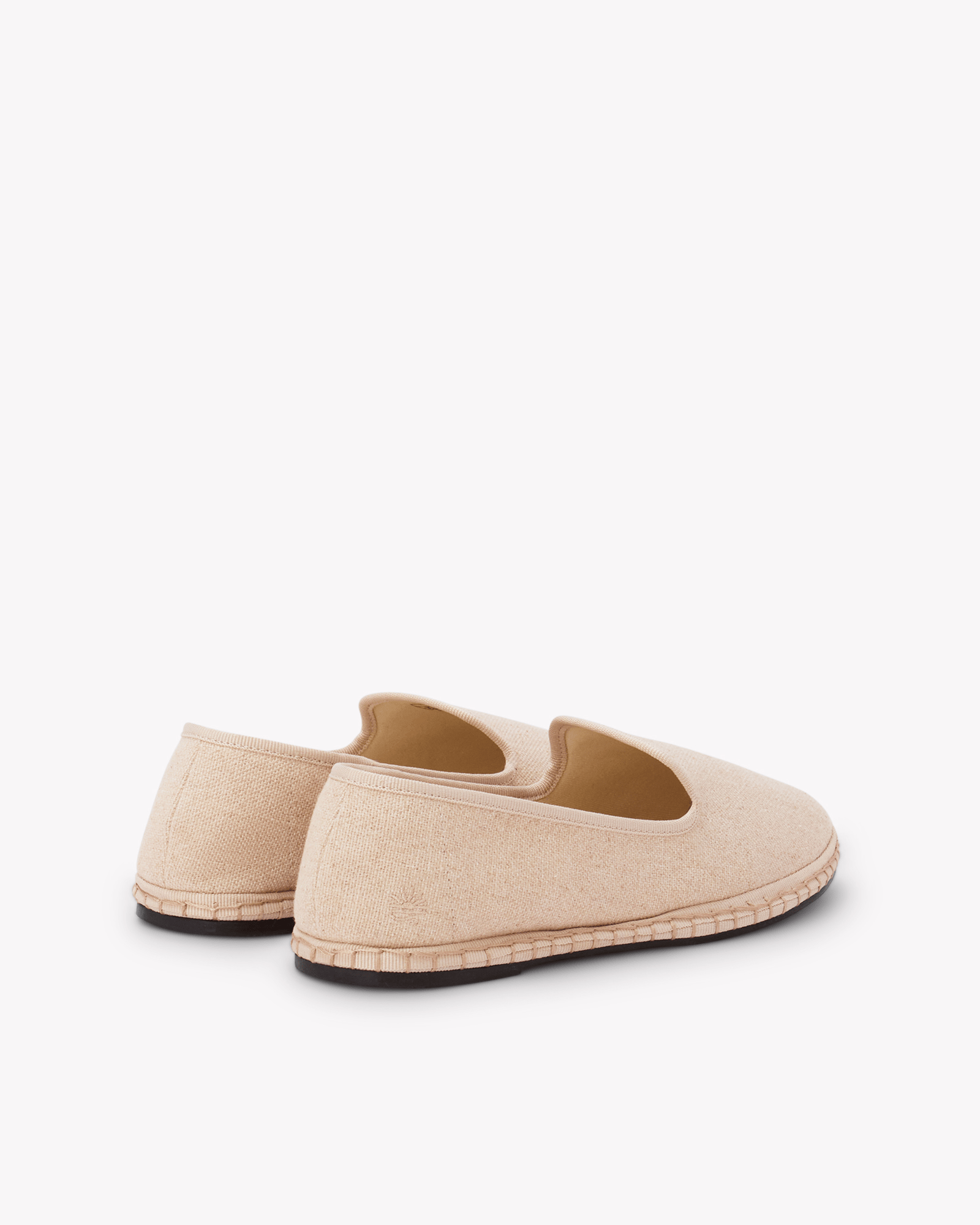 Women's Venetian Flat | Woven Color | Oat Milk Beige - Womens All Weather Flats - Oat Milk Beige - Soludos - 