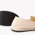 Women's Venetian Flat | Woven Color | Oat Milk Beige - Womens All Weather Flats - Oat Milk Beige - Soludos - 