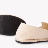 Women's Venetian Flat | Woven Color | Oat Milk Beige - Womens All Weather Flats - Oat Milk Beige - Soludos - 
