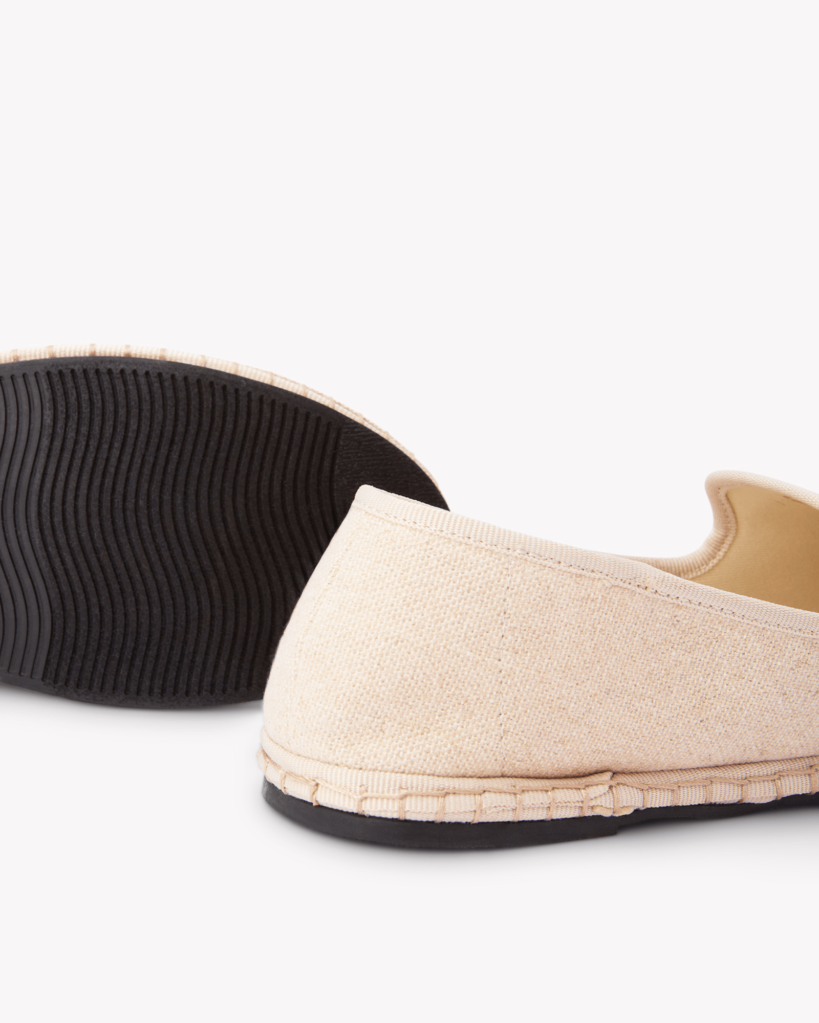 Women's Venetian Flat | Woven Color | Oat Milk Beige - Womens All Weather Flats - Oat Milk Beige - Soludos - 