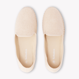 Women's Venetian Flat | Woven Color | Oat Milk Beige - Womens All Weather Flats - Oat Milk Beige - Soludos - 