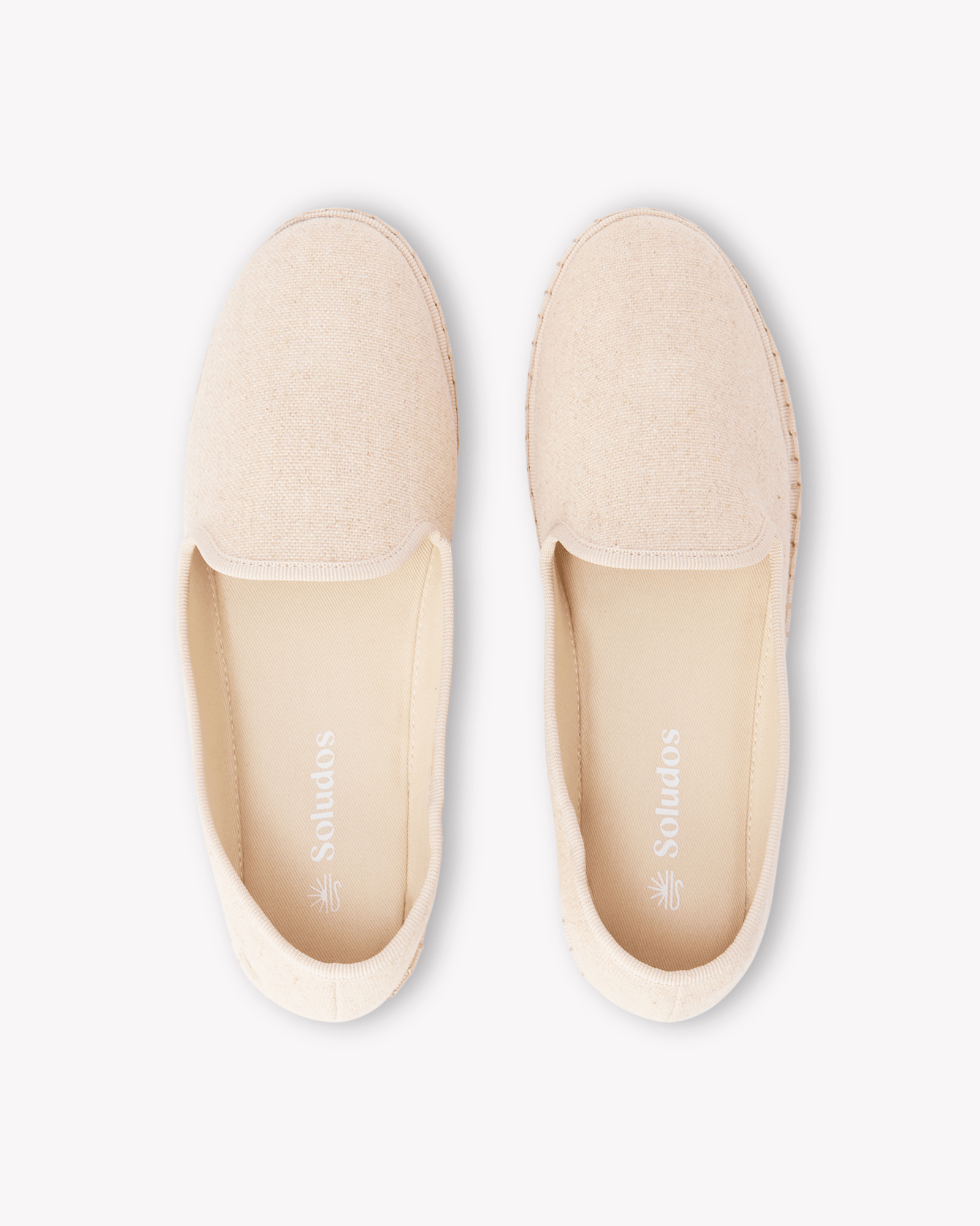 Women's Venetian Flat | Woven Color | Oat Milk Beige - Womens All Weather Flats - Oat Milk Beige - Soludos - 