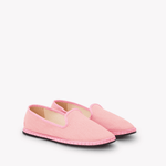 Women's Venetian Flat | Woven Color | Sorbet Pink - Womens All Weather Flats - Sorbet Pink - Soludos - 