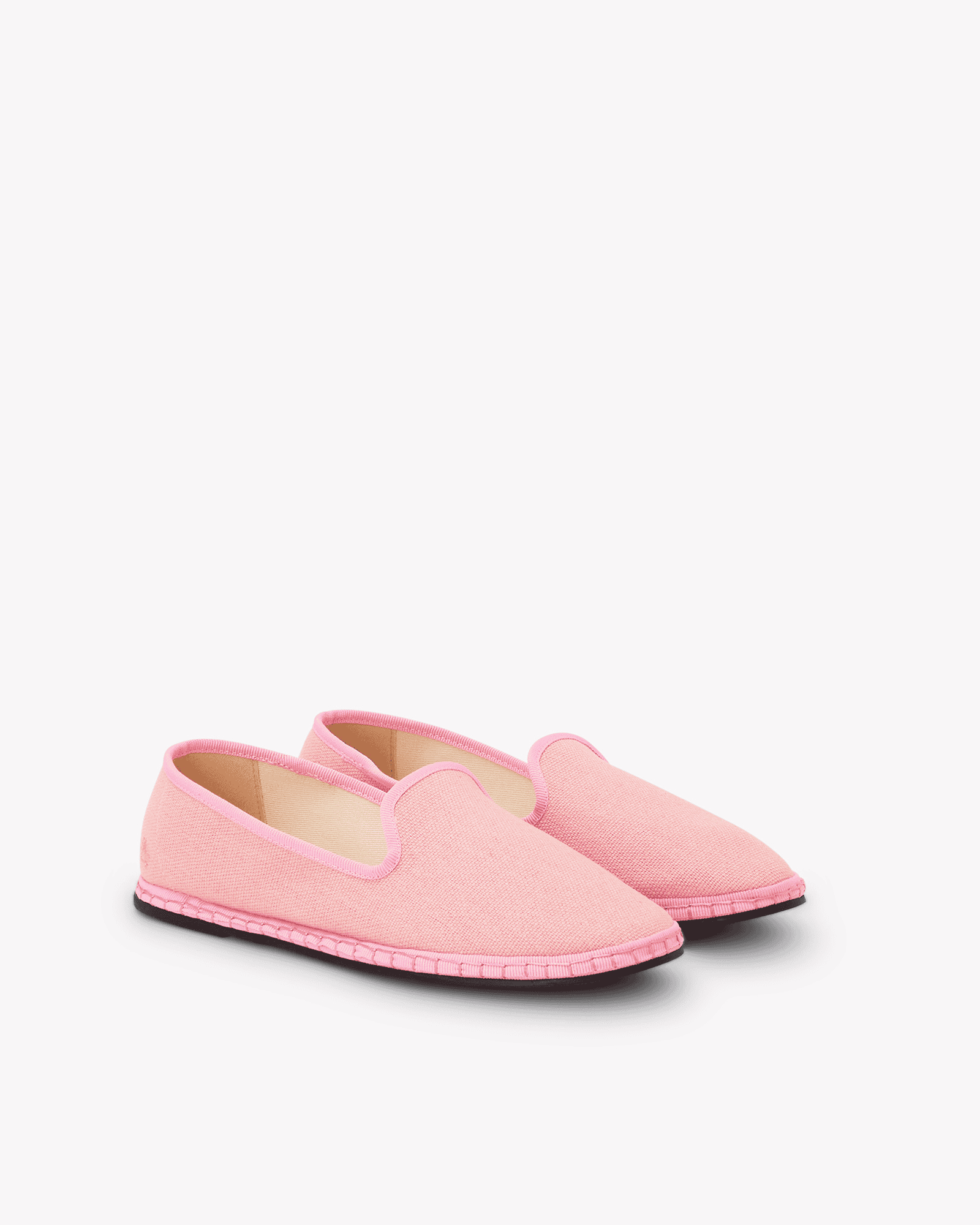 Women's Venetian Flat | Woven Color | Sorbet Pink - Womens All Weather Flats - Sorbet Pink - Soludos - 