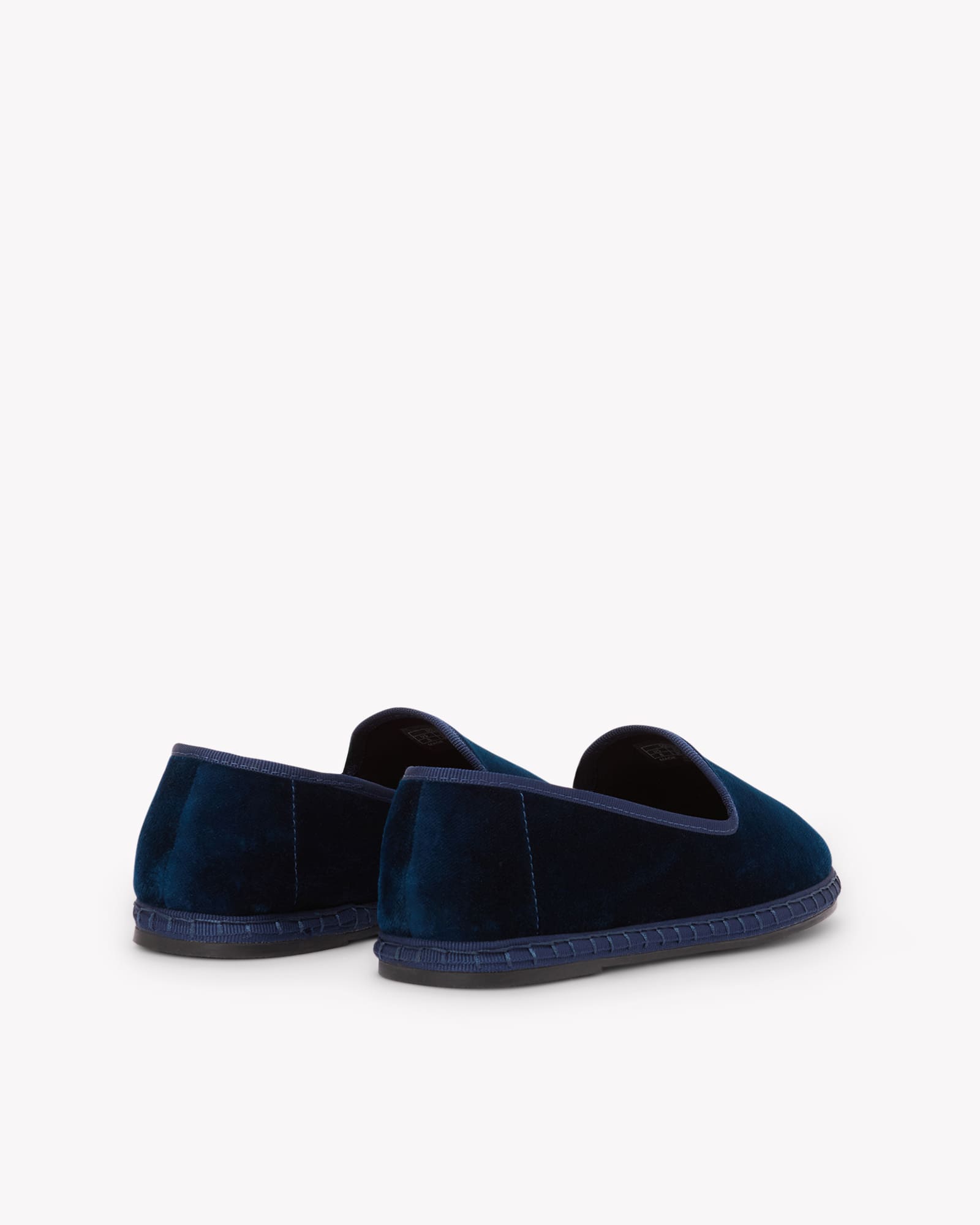 Women's Venetian Flat | Velvet | Royal Navy - Women's Espadrilles - Royal Navy - Soludos - 