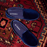 Women's Venetian Flat | Velvet | Royal Navy - Women's Espadrilles - Royal Navy - Soludos - 