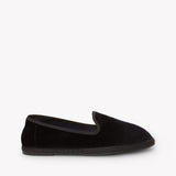 Women's Venetian Flat | Velvet | Midnight Black - Women's Espadrilles - Midnight Black - Soludos - 