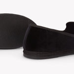 Women's Venetian Flat | Velvet | Midnight Black - Women's Espadrilles - Midnight Black - Soludos - 