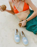 Womens_Espadrilles_The Smoking_Embroidery_Dolphin Blue - White Lotus - Women's Espadrilles - Dolphin Blue - White Lotus - Soludos - 