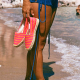 Women's Original Espadrille | Terry | Orange - Pink - Women's Espadrilles - Orange - Pink - Soludos - 