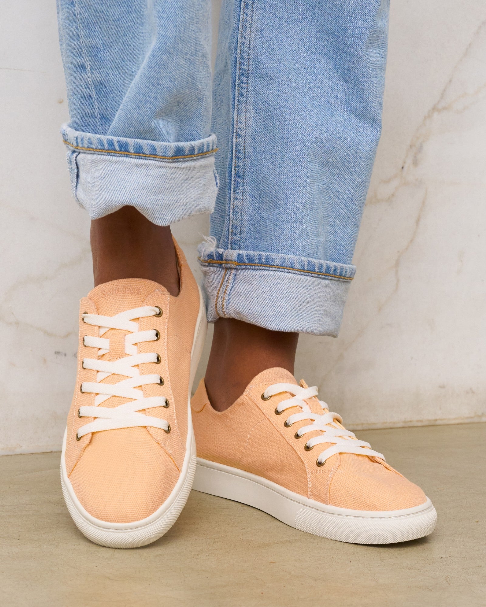 The Original Ibiza - Canvas - Peach Fuzz Orange - Women's