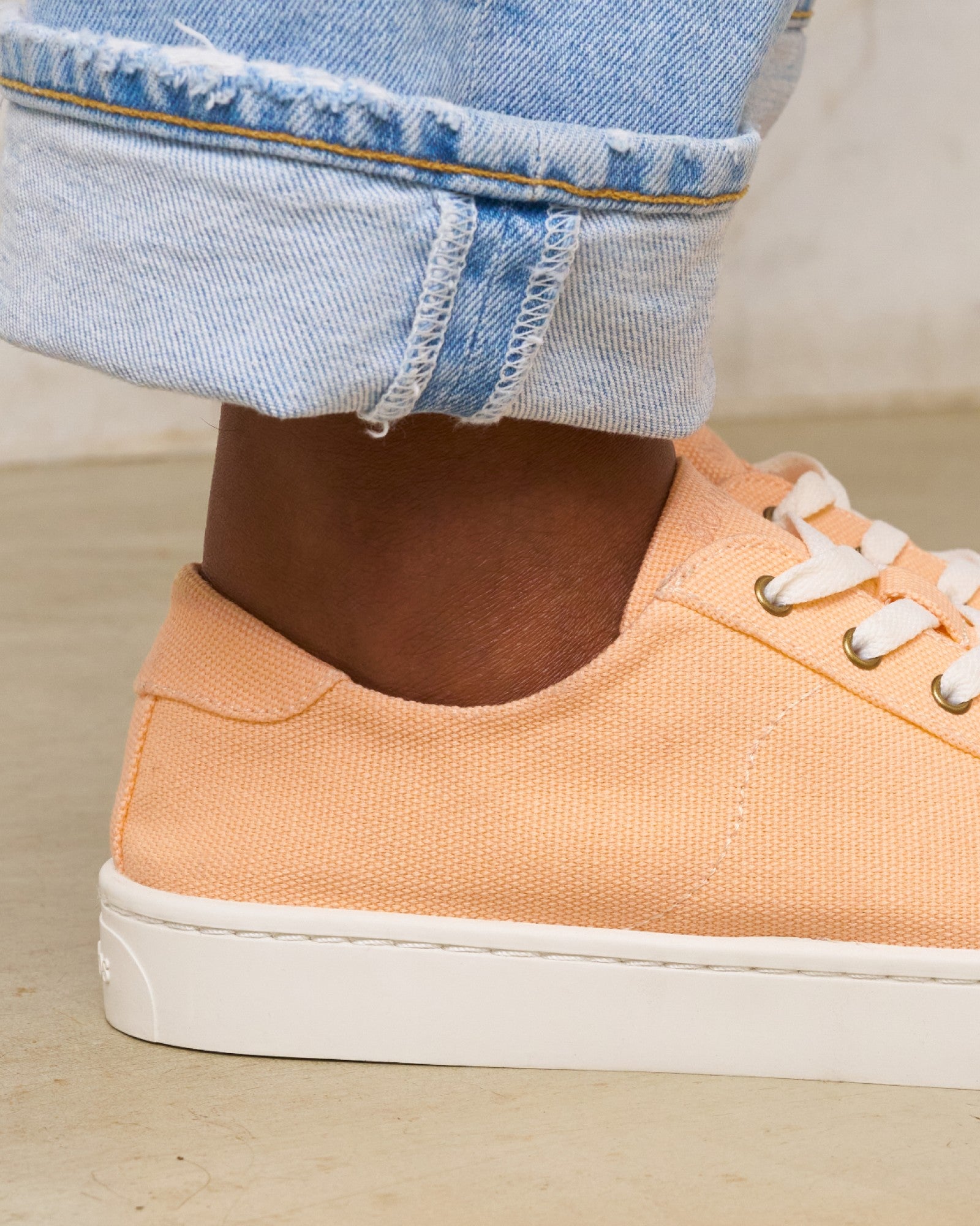 The Original Ibiza - Canvas - Peach Fuzz Orange - Women's