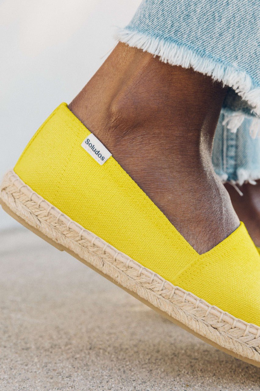 The Original Dali Brights Lemon Yellow Women s Espadrilles