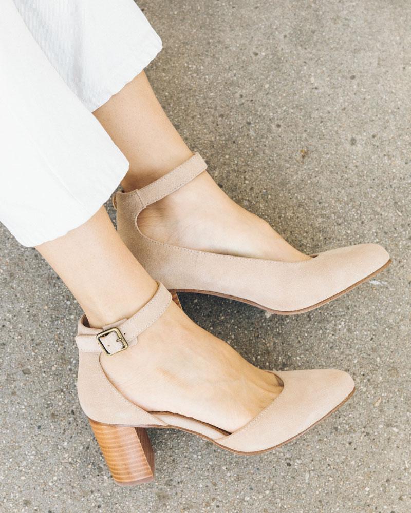 The Gemma - Suede - Sand - Women's