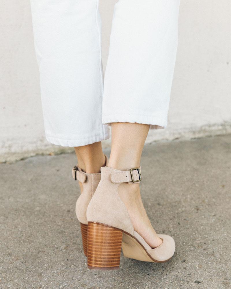 The Gemma - Suede - Sand - Women's