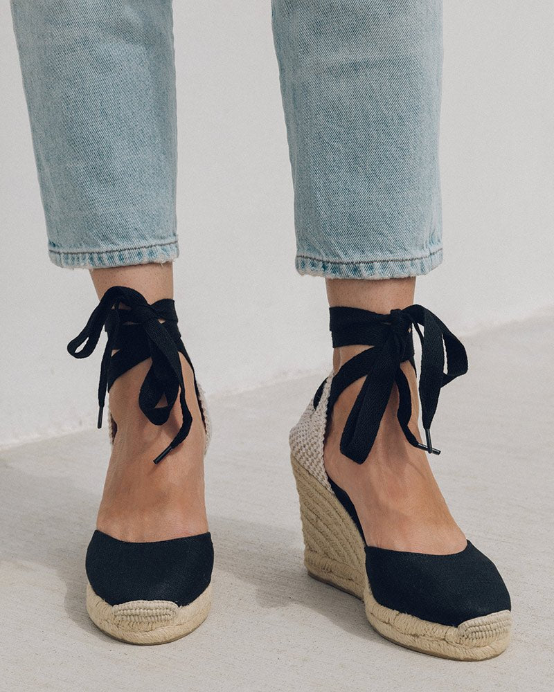 Soludos tall hot sale wedge espadrilles